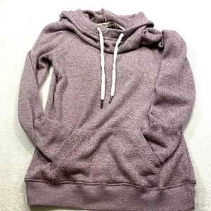 Cowl Neck Hooded Sweater